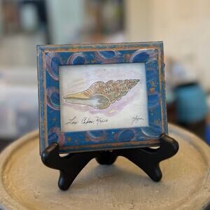 Hand-Painted Shell Art - Miniature Small Tiny Art